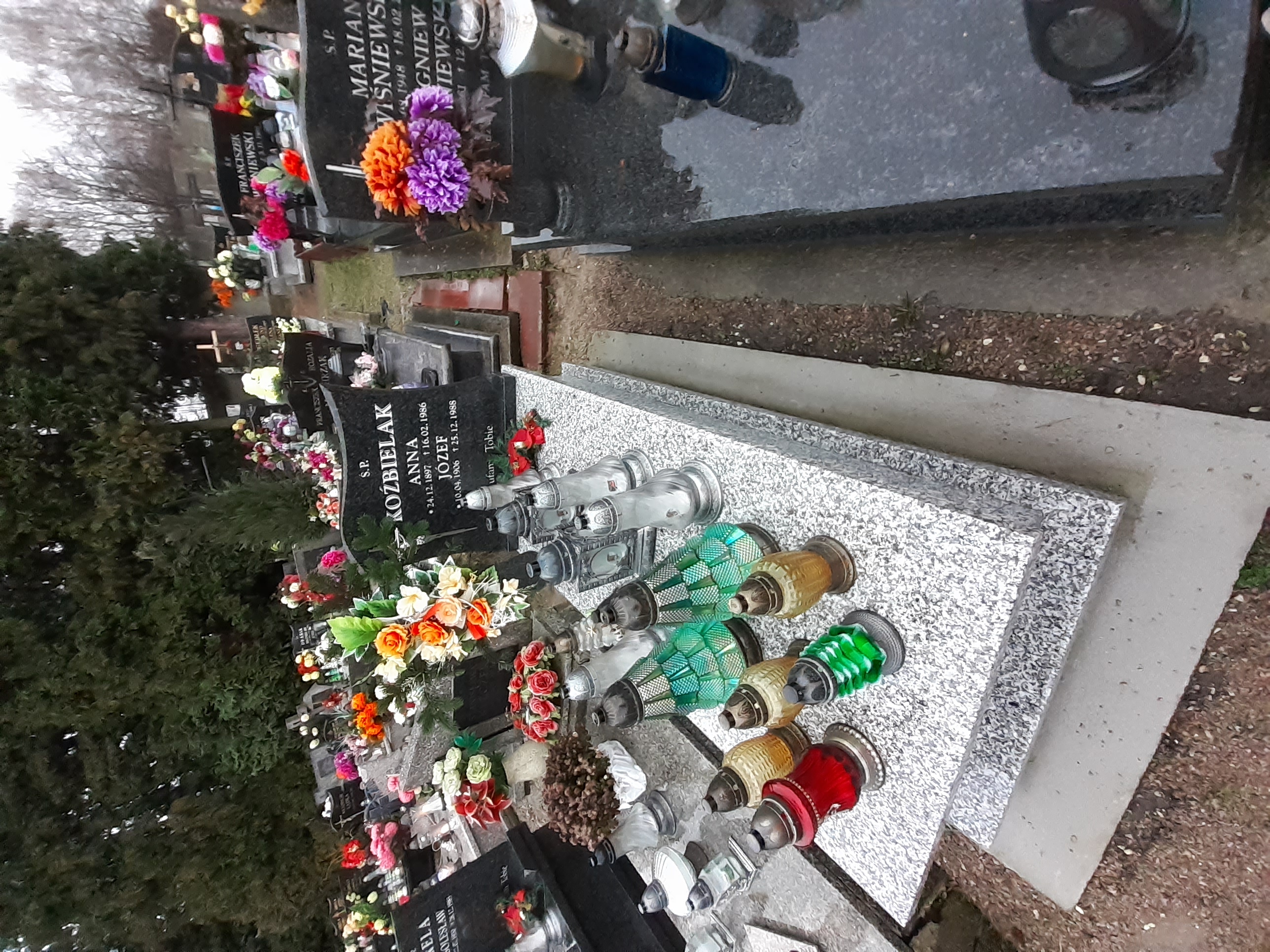 Anna Koźbielak 1897 Krzeszowice - Grobonet - Wyszukiwarka osób pochowanych